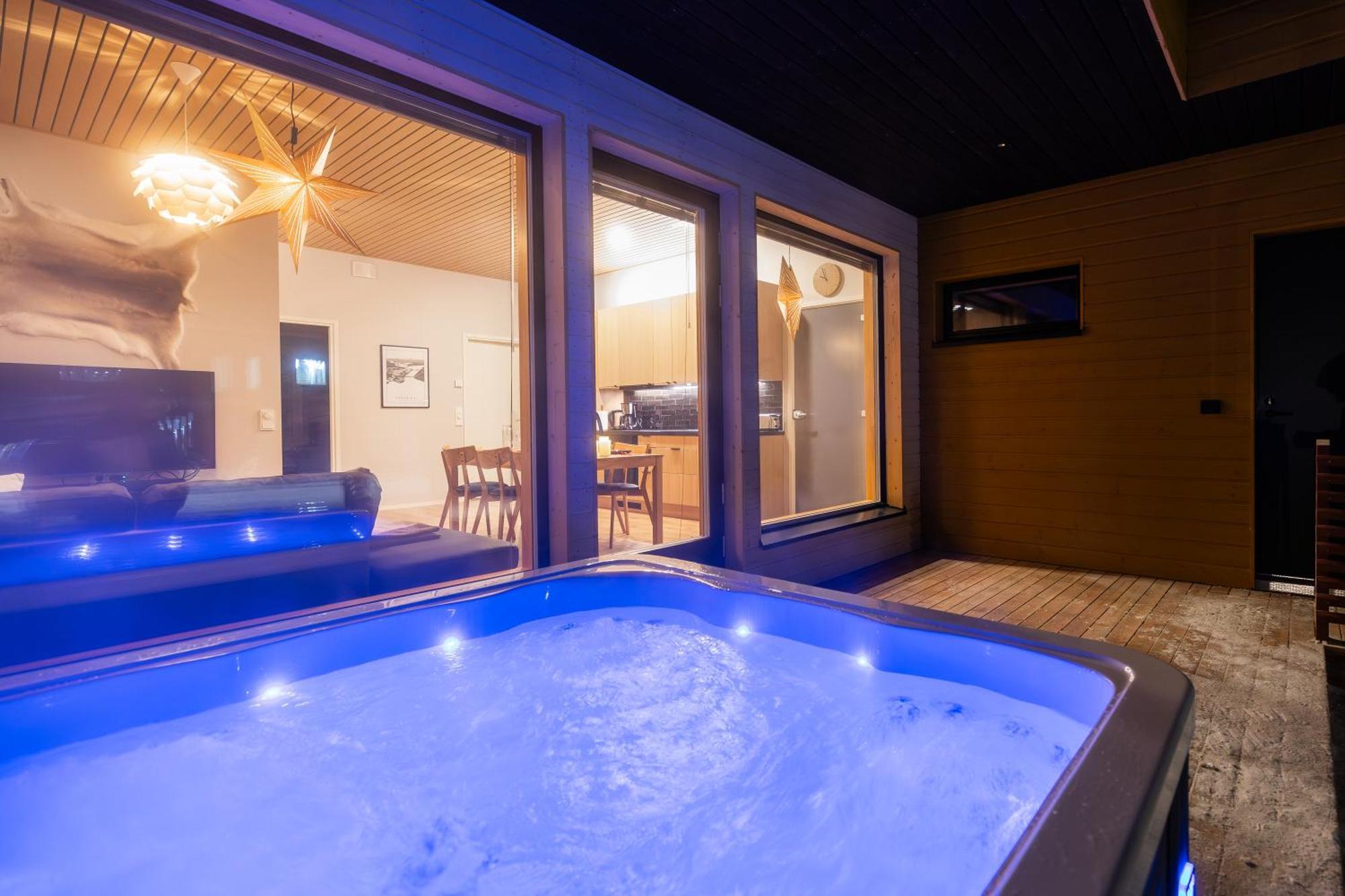 Premium Lapland Villa With Jaguzzi Rovaniemi Exteriör bild