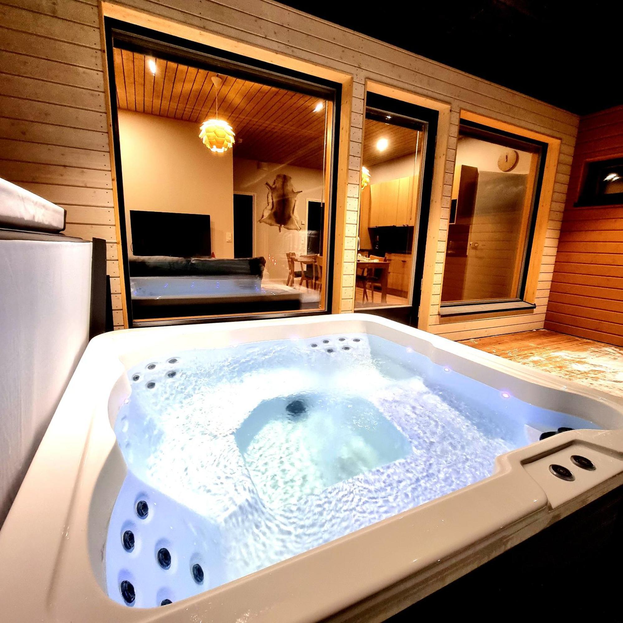 Premium Lapland Villa With Jaguzzi Rovaniemi Exteriör bild