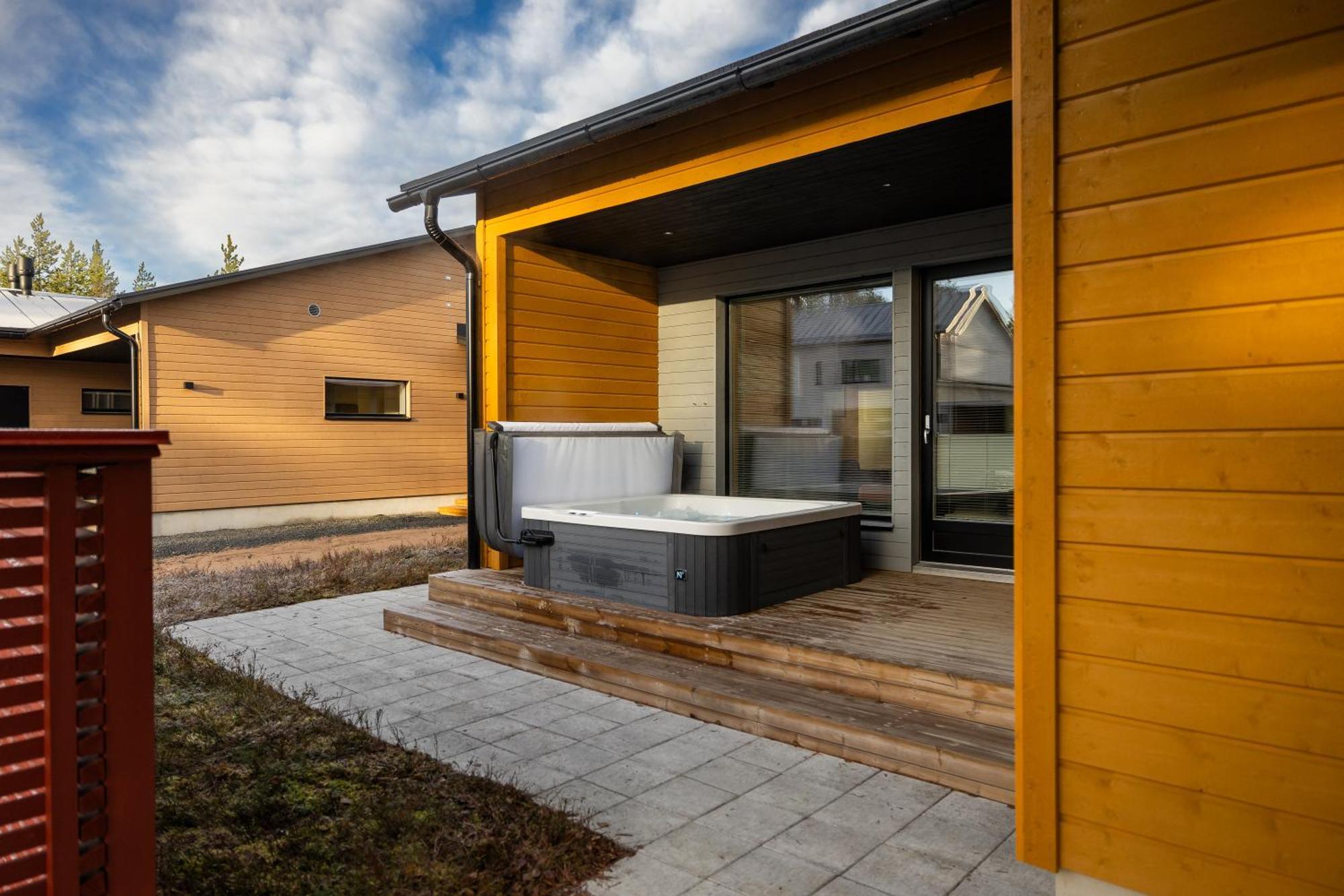 Premium Lapland Villa With Jaguzzi Rovaniemi Exteriör bild
